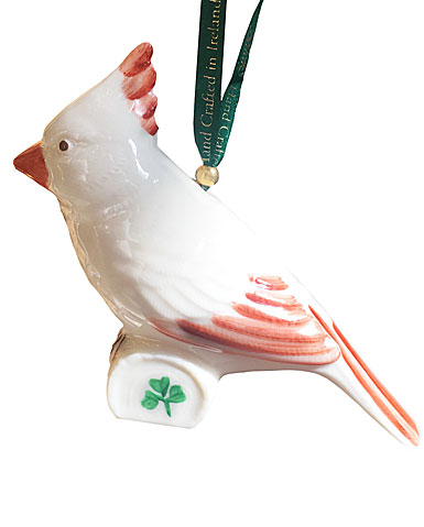 Belleek China Cardinal Ornament, Limited Edition