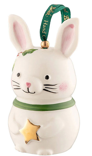 Belleek 2024 Classic Woodland Bunny Ornament 