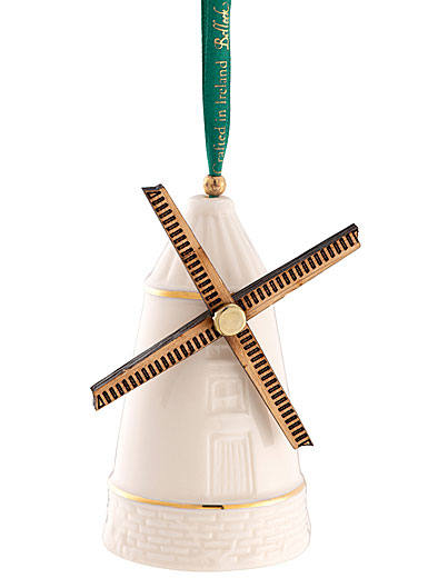 Belleek China Ballycopeland Windmill Ornament