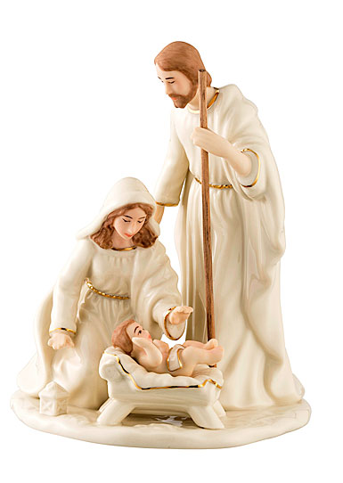Belleek Living Nativity Holy Family, Small