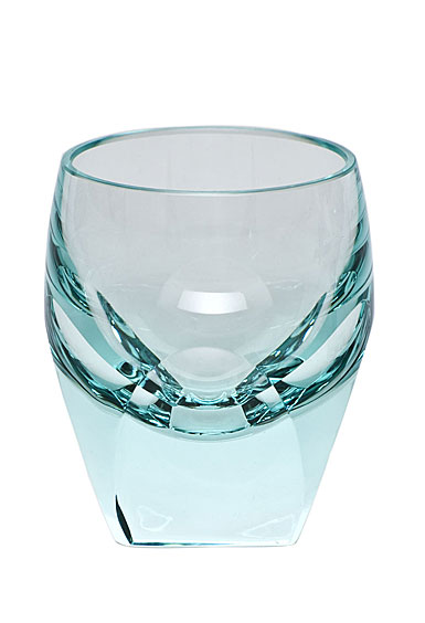 Moser Crystal Bar Shot Glass 1.5 Oz. Beryl