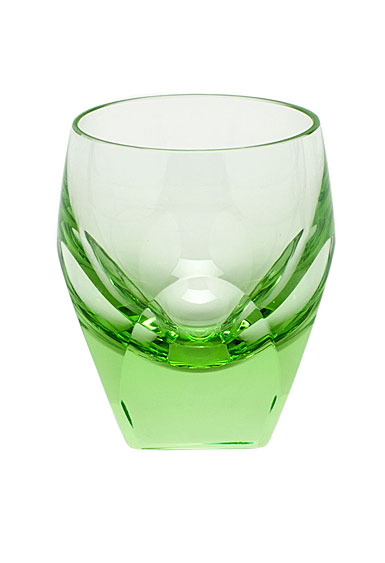 Moser Crystal Bar Shot Glass 1.5 Oz. Ocean Green