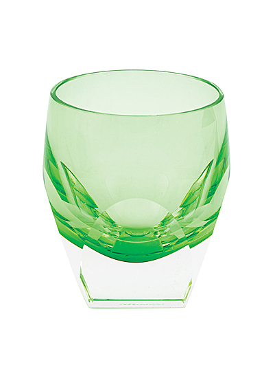 Moser Bar Shot Glass Green, Single