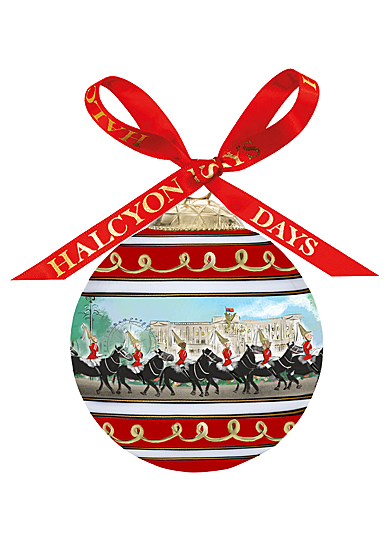 Halcyon Days Life Guards on Parade 3" Bauble Ornament