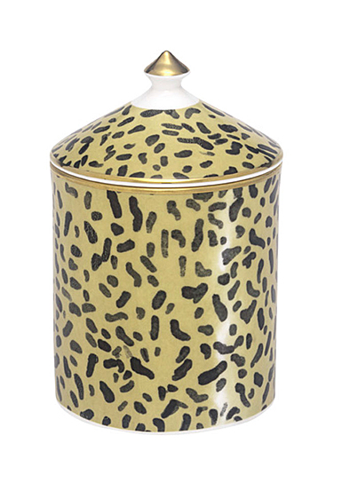Halcyon Days Leopard Sandalwood and Vetiver Lidded Candle