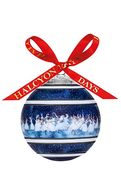 Halcyon Days 2023 Waltz of the Snowflakes 3" Bauble Ornament