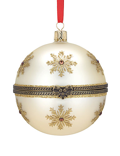 Reed & Barton Hinged Nativity Ball Ornament