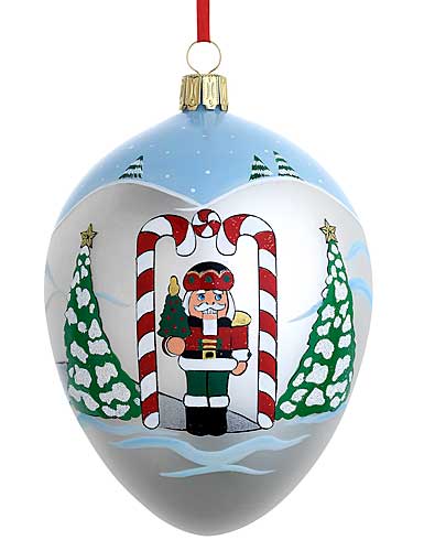 Reed and Barton Standing Guard Egg Ornament