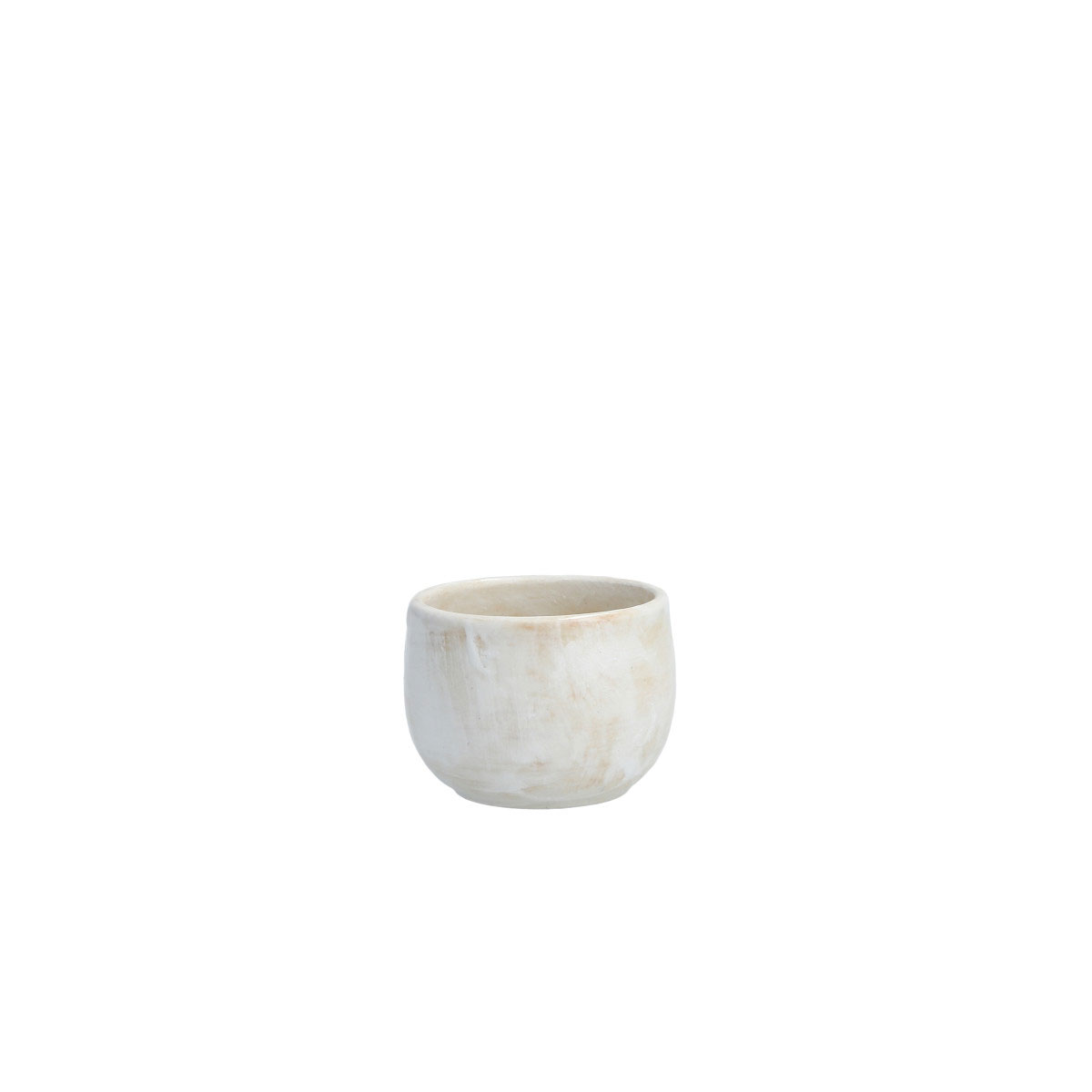 Fortessa Stoneware Cloud Terre Collection No. 2 White Alvaro Espresso Cup 3oz