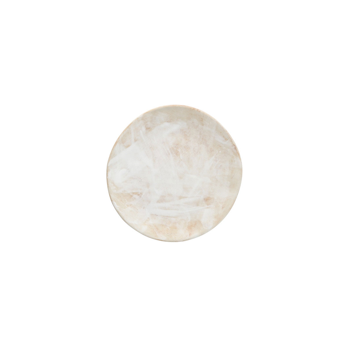 Fortessa Stoneware Cloud Terre Collection No. 2 White Mateus Side Plate, Single