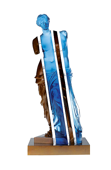 Daum Venus in Blue and Bronze by Arman, Limited Edition Sculpture