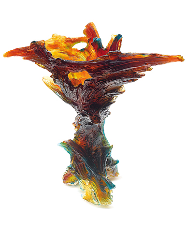 Daum 23.6" Sequoia Vase by Emilio Robba, Limited Edition