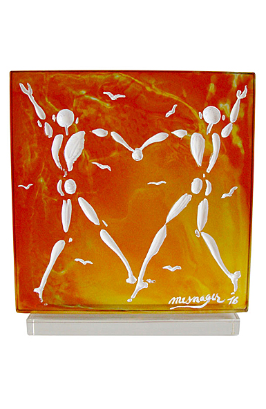 Daum Personalized Love Dance by Jerome Mesnager, Limited Edition Sculpture