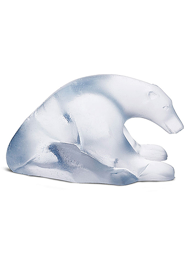 Daum Polar Bear Sculpture