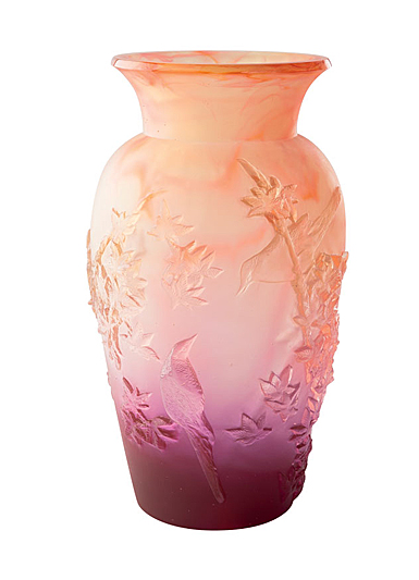 Daum Spring Vase by Shogo Kariyazaki, Limited Edition