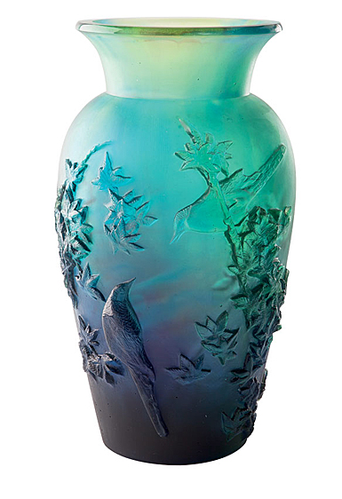 Daum 14.1" Winter Vase by Shogo Kariyazaki, Limited Edition