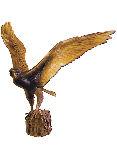 Daum the Hawk Flight by Madeleine van der Knoop, Limited Edition Sculpture