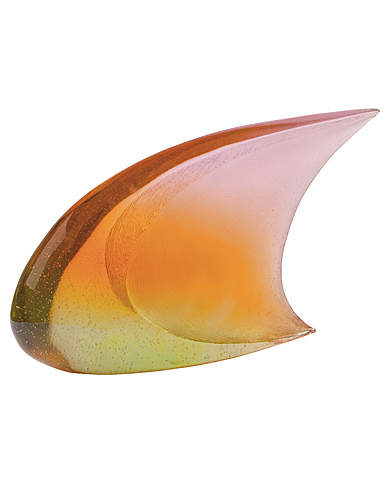 Daum Fish in Orange and Pink by Xavier Carnoy, Limited Edition Sculpture