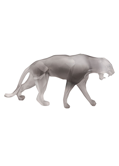 Daum Small Wild Panther in Grey by Richard Orlinski, Limited Edition Sculpture