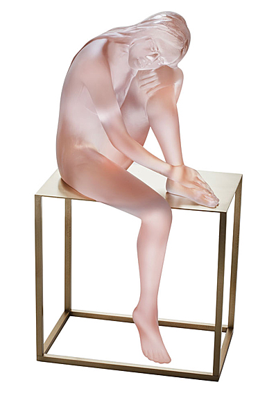 Daum Pink Louison by Alain Choisnet, Limited Edition Sculpture