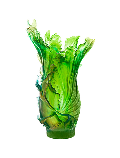 Daum 23.6" Borneo Vase by Emilio Robba, Limited Edition