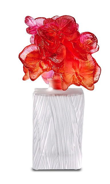 Daum Orchid Flowers Prestige Perfume Bottle