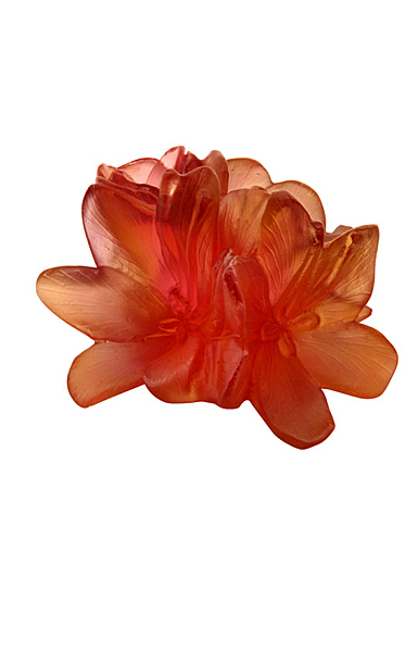 Daum Small Saffron Decorative Flower
