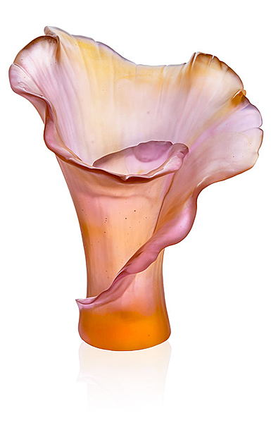 Daum Arum Rose Medium Vase