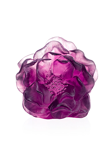 Daum Violet Decorative Flower