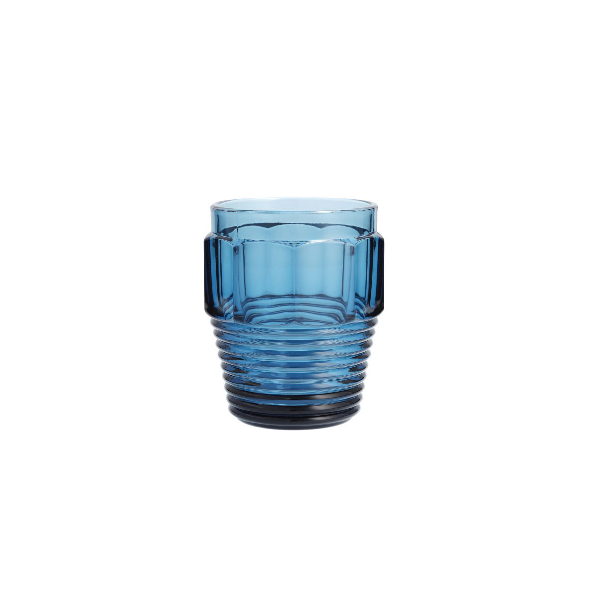 Fortessa Fashion Glass Bolt Slate Blue DOF Glass 11oz