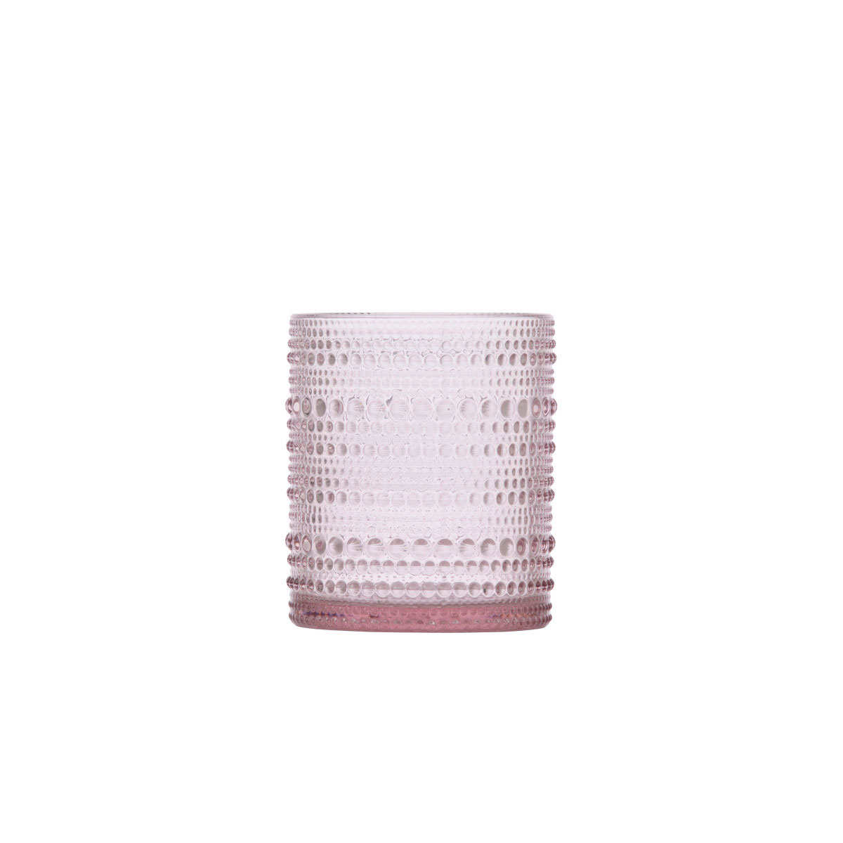 Fortessa Fashion Glass Jupiter Pink DOF Glass, Single