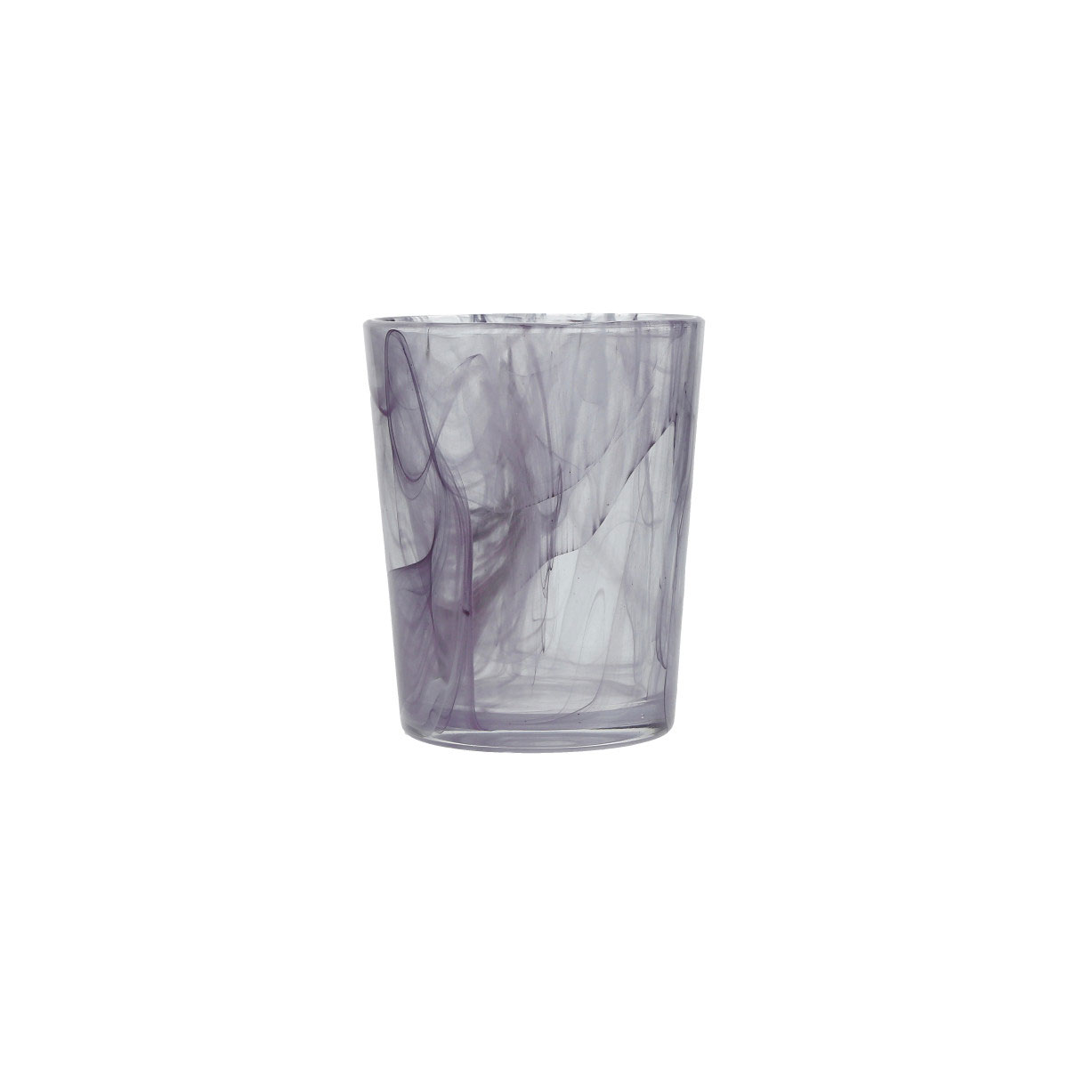 Fortessa Fashion Glass Swirl Amethyst DOF Glass, Single