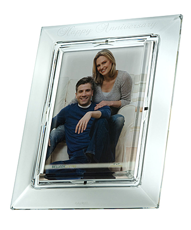 Galway Happy Anniversary 5x7" Picture Frame