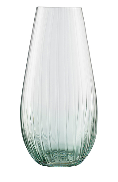 Galway Erne 12'' Vase - Aqua