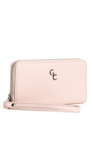 Galway Leather Wallet, Pink