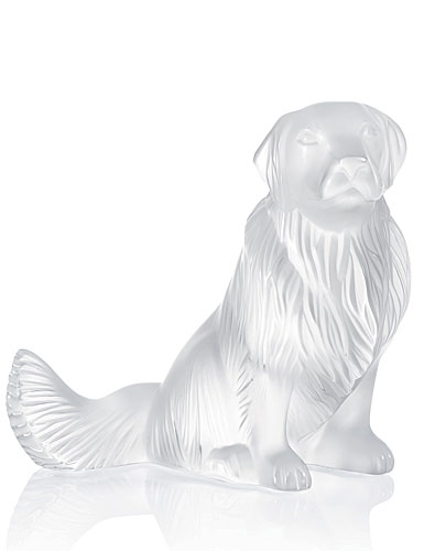 Lalique Golden Retriever Dog Figure