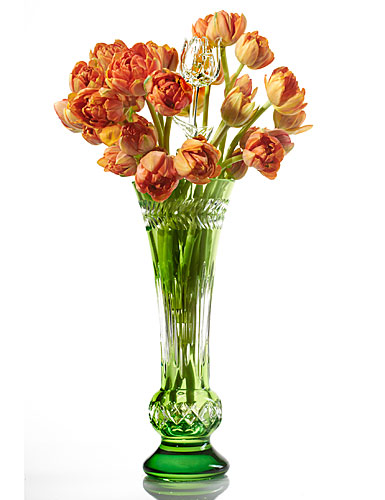 Waterford Fleurology Amy Lime Cased Bouquet Vase