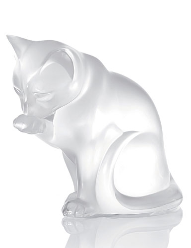 Lalique Cleaning Cat