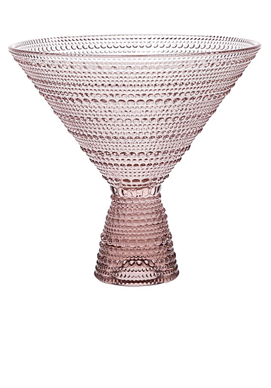 Fortessa Fashion Glass Jupiter Pink Martini, Single
