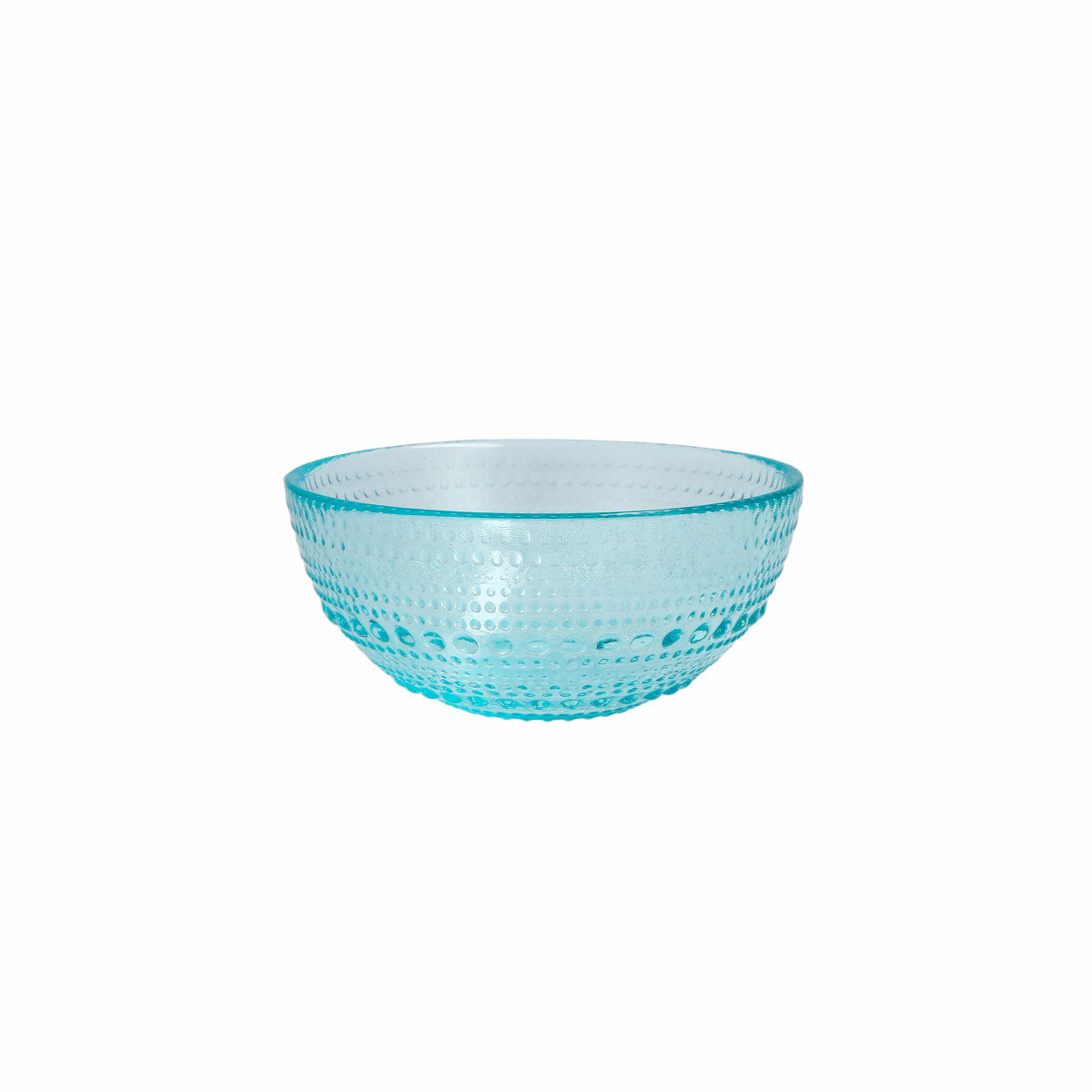 Fortessa Glass Jupiter Pool Blue Cereal Bowl, Single