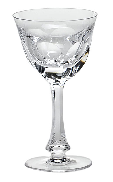 Moser Crystal Lady Hamilton Clear Red Wine Glass, Single