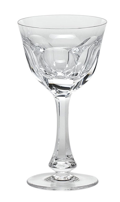 Moser Crystal Lady Hamilton Clear White Wine, Single