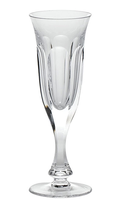 Moser Crystal Lady Hamilton Clear Champagne Flute, Single