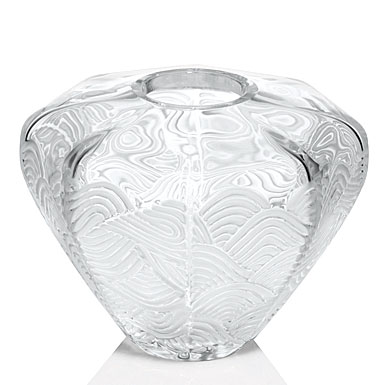 Lalique Lantern Vase, Clear