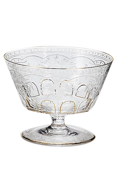 Moser Crystal Maharani Pedestal Bowl