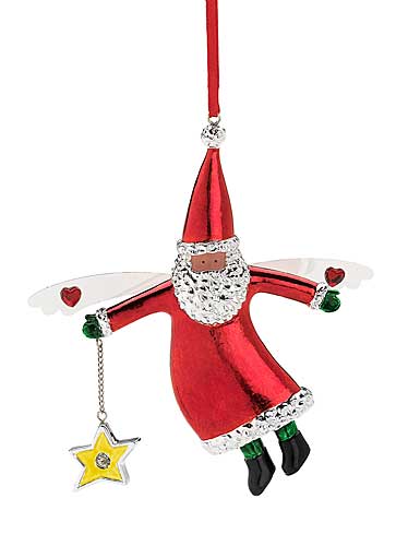 Reed and Barton MD Anderson Santa Angel Ornament by Victor