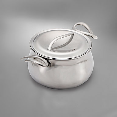 Nambe Metal Cookserv 5 Qt Soup Pot With Lid