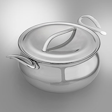 Nambe Metal Cookserv 8 Qt Stock Pot With Lid