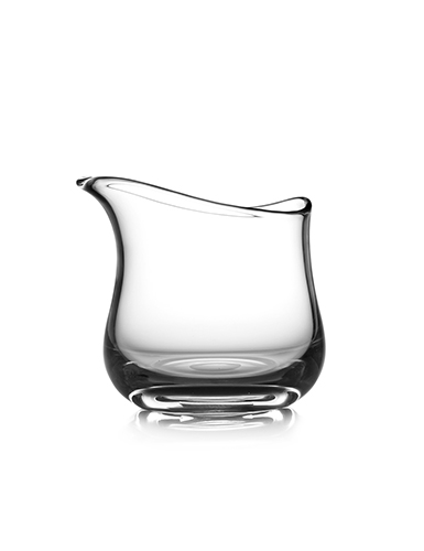 Nambe Moderne Short Art Crystal Vase, Clear