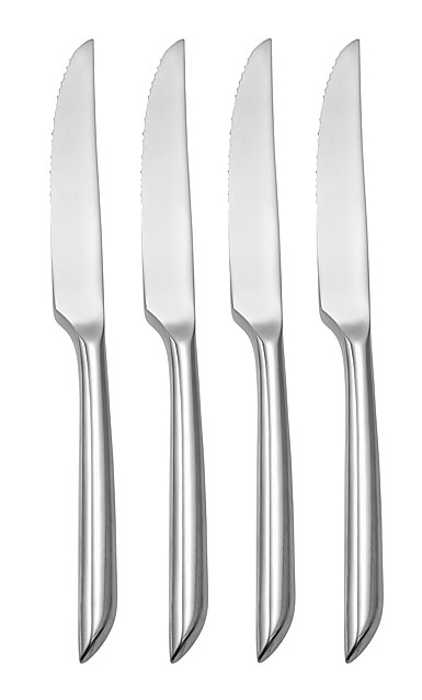 Nambe Frond Steak Knives, Set of Four